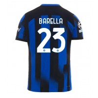 Dres Inter Milan Nicolo Barella #23 Domáci 2023-24 Krátky Rukáv